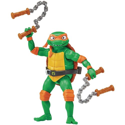 Teenage Mutant Ninja Turtles: Mutant Mayhem 4.25” Michelangelo Basic Action Figure by Playmates Toys