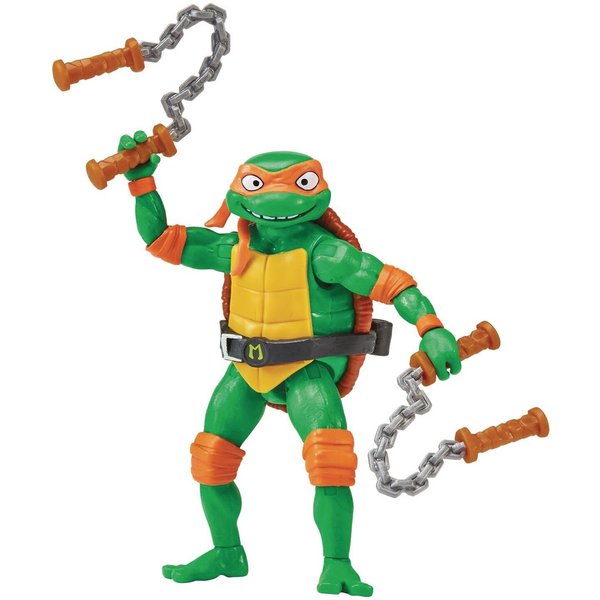 Teenage Mutant Ninja Turtles: Mutant Mayhem 4.25” Michelangelo Basic Action Figure by Playmates Toys