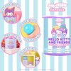 Hamee Hello Kitty and Friends [Surprise Blind Capsule] [Snack Shop Series] Cute Water Filled Squishy Toy [Birthday Gift Bags, Party Favors, Gift Basket Filler, Stress Relief Toys] - 1 Pc.