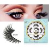DYSILK Mink Lashes Fluffy Eyelashes - False Eyelashes 7 Pairs Lashes Natural Look Fluffy Lashes Strip Lashes 6D Lashes Pack Long Lashes Mink Eyelashes Reusable Eye Lashes |004