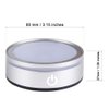 IFOLAINA LED Light Base Lighted Display Stand for Crystal 3D Photo Glass Art Tumbler RGB Multicolor Lighting Round Pedestal USB Battery Operated - Flat