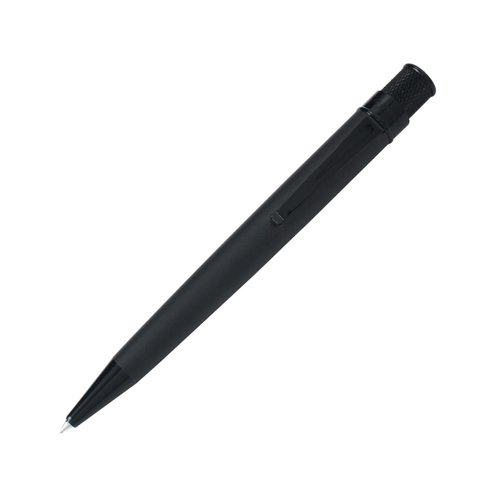 Retro 51 Tornado Deluxe Black Stealth Rollerball Pen - VRR-1701