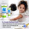Sofn’Free n’Pretty for Natural Hairs - Flaxseed Oil Curl Defining - Safe for Kids Curling Cream for Curly Hair - Moisturizes, Softens Curls, Adds Shine - 8.45 Fl Oz (Pack of 1)