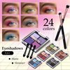 YBUETE Makeup Kit for Teens Girls Women, Full Starter Cosmetics Set, Makeup Present Set, Beginner Makeup Kit, Cosmetic Train Case For Women Full Kit, Included Eyeshadow Blusher Contour Eyebrow Powder