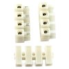 DZS Elec 30pcs Screw Type Quick Connect Terminal 450V 45A 22-10AWG 2/3/4 Position Wire Connectors Butt Terminal Block Universal Reusable Clamp Wire Terminal Wiring 2P 3P 4P