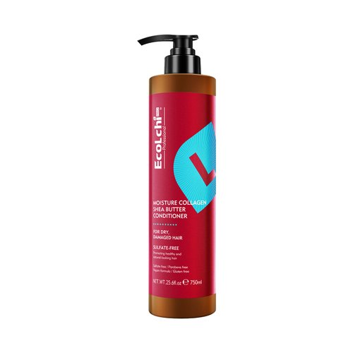 ECOLCHIPRO Collagen Shea Burtter Conditioner Herbal Extract Moisture Smooth Hair Conditioner for Women Protein Treatment for Dry and Damaged Hair Vegan Hair Products 25.6 fl. oz.