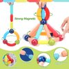 COUOMOXA Magnetic Building Blocks for Kids: STEM Educational Learning Toys - Montessori Fun Indoor Preschool Activity for Toddlers and 3+ Year Olds