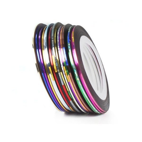 Great Fashion 18 Color Rolls Striping Tape Line Nail Art Decoration Sticker New