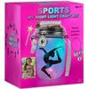 2Pepers DIY Sports Night Light Gifts for Girls Age 3 4 5 6 7 8-12, Birthday Present & Arts and Crafts Kit for Kids, Art Set Project, Gymnastics & Ballet