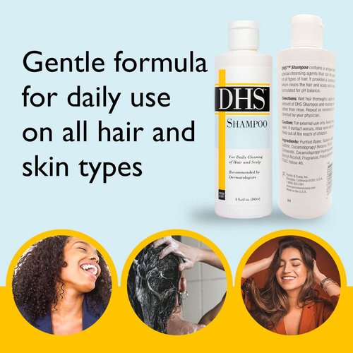 Dhs Dhs Regular Hair Shampoo For Daily Cleaning Of Hair And Scalp, 8 oz by DHS