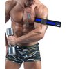SAWANS Exercise Obstruction Bands Blood Flow Resistance Bands Fitness Specially Muscle Growth Designed Pairs (Black/Blue)