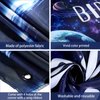 Space Galaxy Birthday Party Decorations Space Theme Backdrop 6x3.6ft Space Photography Background for Birthday Party Supplies Universe Milky Way Planet for Kid Boys Happy Birthday
