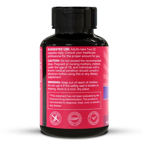 EAZGOO Magnesium Citrate Capsules 1250mg, High Absorption Magnesium Citrate Supplement with Elemental Magnesium, Extra Strength Magnesium Supplement, Non-GMO, Gluten-Free, 120 Vegetable Capsules