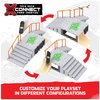 TECH DECK, Flip N’ Grind X-Connect Park Creator, Customizable and Buildable Ramp Set with Exclusive Fingerboard, Kids Toy for Boys and Girls Ages 6 and up