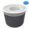 Pool Skimmer Socks - Pack of 20 Fine Mesh Swimming Pool & Spa Pre-Filter Savers for Filters, Baskets, and Skimmers
