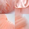 Little Girl Tutu Skirt A Line 7 Layers Tulle Skirt Party Princess Dance Tutus for Girls (3T -10T) Black