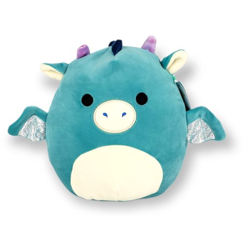 SQUISHMALLOW KellyToys - 12 Inch (30cm) - Tatiana The Teal Dragon - Super Soft Plush Toy Animal Pillow Pal Buddy Stuffed Animal Birthday Gift