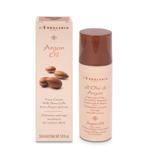 L&#39;Erbolario Argan Oil Face Cream With Stem Cells From Argan Sprouts - Intensive Treatment For Mat...