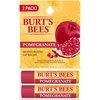 Burt's Bees Lip Balm Easter Basket Stuffers - Pomegranate, Lip Moisturizer With Responsibly Sourced Beeswax, Tint-Free, Natural Conditioning Lip Treatment, 2 Tubes, 0.15 oz.