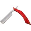Old Ram Straight Razor | Straight Edge-Razor Red Wood & Bone Handle- Sharp | High Hardness Stainless Steel Cutthroat Straight Edge Blade | Barber Razor (217)