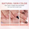 BTArtbox Almond Nail Tips Short - Soft Gel Press on Nails Short Natural XCOATTIPS with Tip Primer Cover, Stronger Adhesion Soak Off Almond Fake Nails for Easy DIY Nail Art