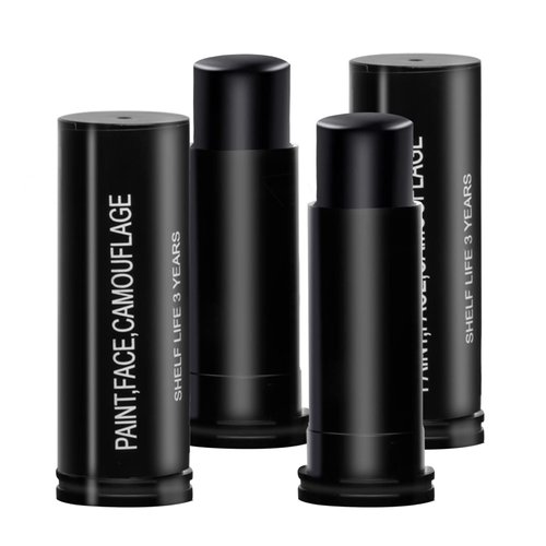 TOSOUATOP [3 PCS] for Eye Black Baseball/Softball/Football, [Ultra-Long Lasting], [Easy To Use], [Easy To Clean], Halloween Makeup/Cosplay/Party for Sports Eye Black Stick, Black+Black+Black