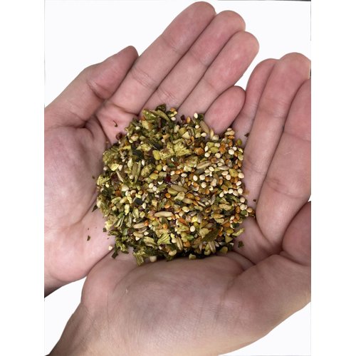 Birds LOVE All Natural Garden Blend Bird Food for Small Birds - Lovebirds, Cockatiels, Parakeets and Parrotlets 2lb