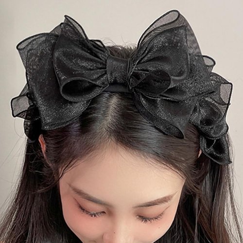 FRCOLOR Bow Headbands for Women, Big Bowknot Hair Hoop Bowknot Hair Band Hair Daily Use Accessories