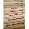 Burd Wood Works Hickory Lacrosse Attack Shaft