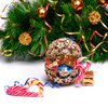 Wood Trick Christmas Ball 3D Wooden Puzzles for Adults and Kids to Build - Great Christmas Decor - Store Your Gifts - 5x4.7 in - Wooden Model Kits for Adults and Kids