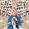 108 PCS Dachshund Dog Birthday Party Decorations Supplies Favors Funny Dachshund Decor Stickers Temporary Tattoos For Girls Boys Gift School Prizes Rewards