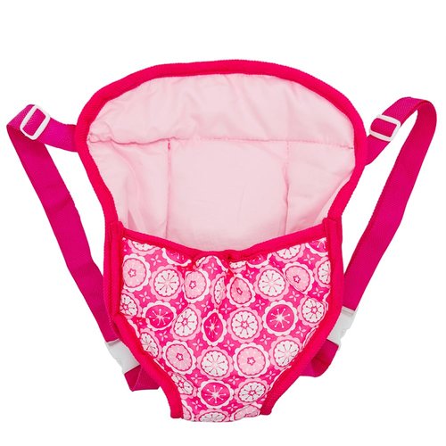 Doll Accessories Baby Doll Carrier Toys Baby Dolls Backpack for 12-18 Inch American OG Doll (Rose)