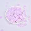 ZhangyiHot 100Pcs Purple Mini Portable Travel Soap Paper Sheets,Flower Shape Disposable Paper Soap Flakes, Hand Wash Cleaning Washing Hand Toiletry Paper Soap Sheets Foot and Hand Care(ZS582)