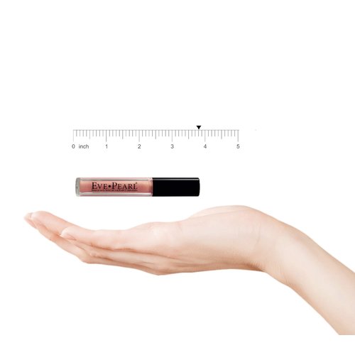 EVE PEARL Pearlicious Lip Gloss Neutral Look Vitamin E Aloe Nourish Lipcare Hydrate (Peach Champagne)