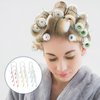 48 pcs hair roller holder hair perm rods clips hair roller clips hot roller pins spiral curling iron perm rods clips for natural hair 304 stainless steel Metal Miss electric scroll