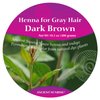Ancient Sunrise Henna For Gray Hair- Dark Brown Hair Color- Includes Organic Henna and Indigo - 100% Natural Hair Dye