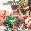 Christmas Tree Ornaments Building Blocks Compatible with Lego Christmas, 2024 Christmas Decorations Ball Toys Included Santa Reindeer Nutcracker Gnome Penguin, Xmas Ornaments for Indoor Outdoor 5packs