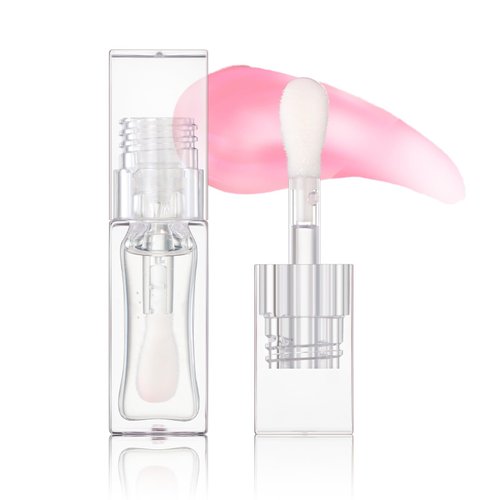 MAEPEOR Changing Lip Gloss 7 Colors Moisturizing Non-sticky Lip Oil Gloss Nourishing Shiny Glossy Lipgloss for Lip Care and Dry Lip (Color 06)