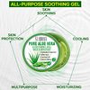 Aloe Infusion Body & Face Moisturizer -for Dry Skin, Anti Wrinkle, Soothing Aloe Face Moisturizer, Multipurpose, Hydrating Aloe Gel, 7.44 oz Lotion for Men & Women (3 PACKS)