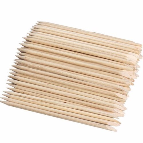 Yimart® 100Pcs Nail Art Cuticle Pusher Remover Manicure Pedicure Tool Orange Wood Sticks