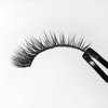 Missamé SULTRY Deluxe Beauty False Eyelashes Set Handmade with Premium Synthetic Fibers, Black, 1 Pair