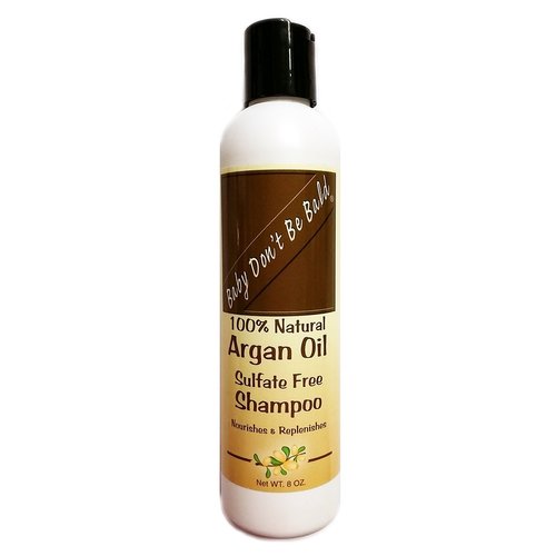 Baby Don't Be Bald 100% Natural Argan Oil Sulfate Free Shampoo 8 oz.