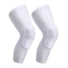 PISIQI Knee Pads Compression Pads Long Leg Sleeve Collision Avoidance Brace Protection Knee Sleeve for Basketball Football Volleyball Cycling (1 Pair)