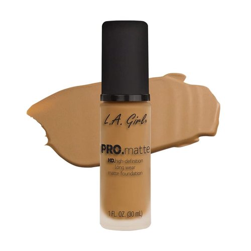 L.A. Girl Pro Matte Foundation, Sandy Beige, 1 Fluid Ounce