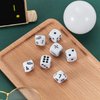 18 Pieces Teaching Dice Set, Include Operation Dice, Number Dice and Other Dice for Math Teaching Classroom Supplies