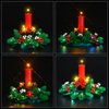 LED Lighting Kit Compatible with Lego Christmas Table Decoration Building Kit 40743, Creative Light Compatible with Lego 40743 Set (Lights Only, No Lego Models)