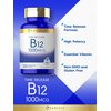Carlyle Vitamin B12 10C00 mcg | 250 Count | Time Release Tablets | Cyanocobalamin | Vegetarian, Non-GMO, and Gluten Free Supplement