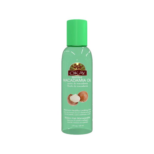 OKAY MACADAMIA OIL for HAIR and SKIN 2oz / 59ml