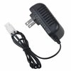 CJP-Geek RC Battery Charger Replacement for 6.0V-9.6V NiMH/NiCd Battery Packs, 12V 300mA AC Plug Charger w/Standard Tamiya Connector Replacement for RC Hobbies, Airsoft Battery Packs