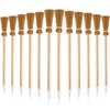 12 Pieces Witch Broom Pencils for Halloween Broomstick Ballpoint Pencils Halloween Party Favors Witch Broom Prop Writing Pencils for Kids Teens Classroom Supplies